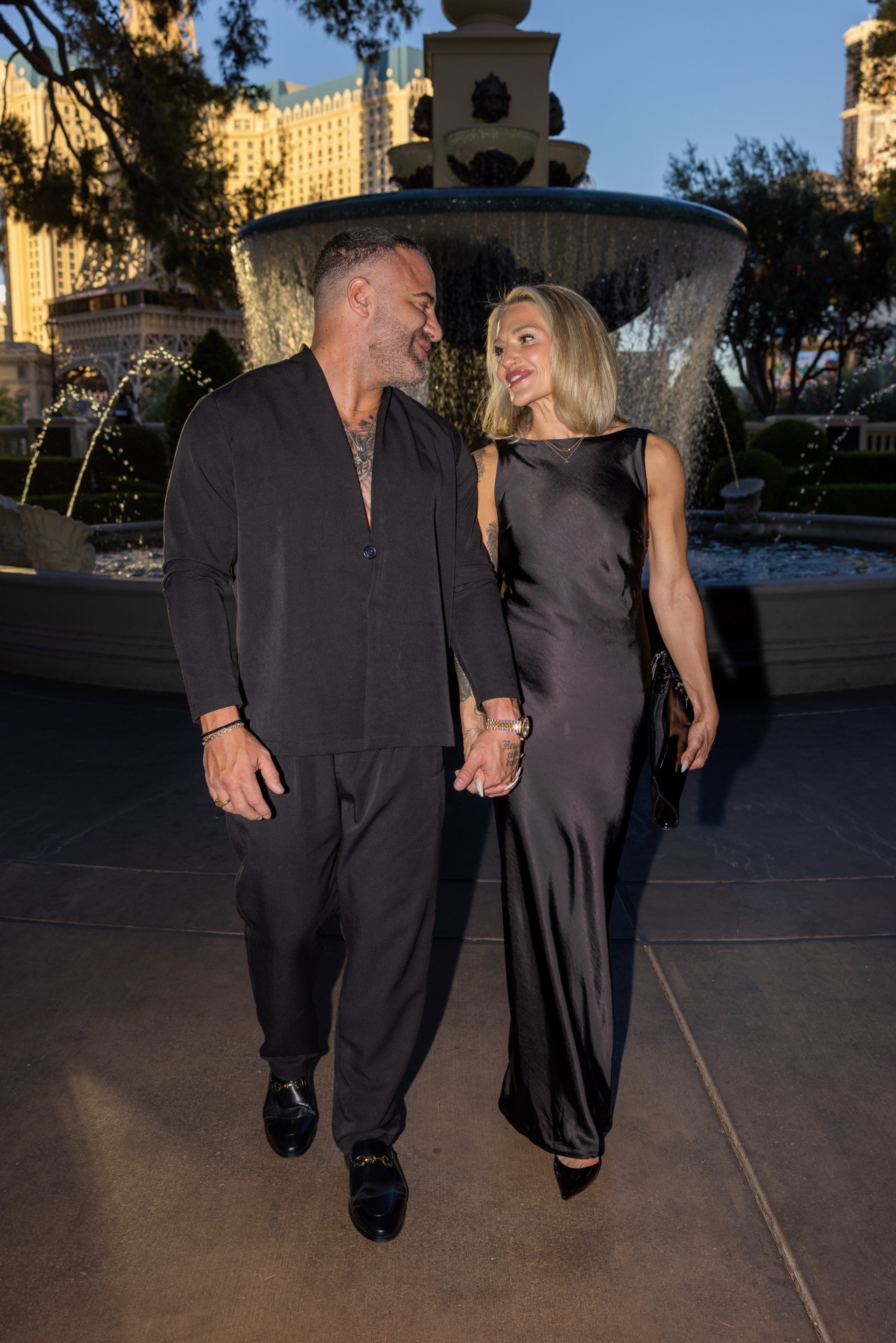 Brittany and James Powell together